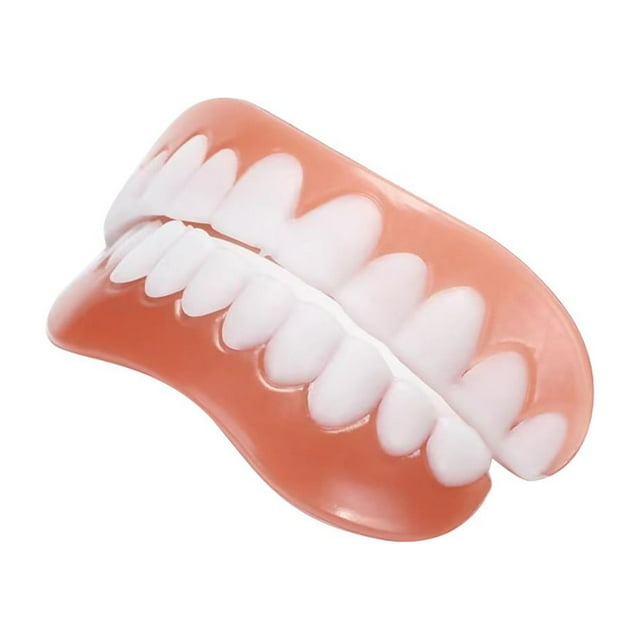 HSMQHJWE Teeth Veneers Top And Bottom Teeth Veneer Cosmetic Teeth