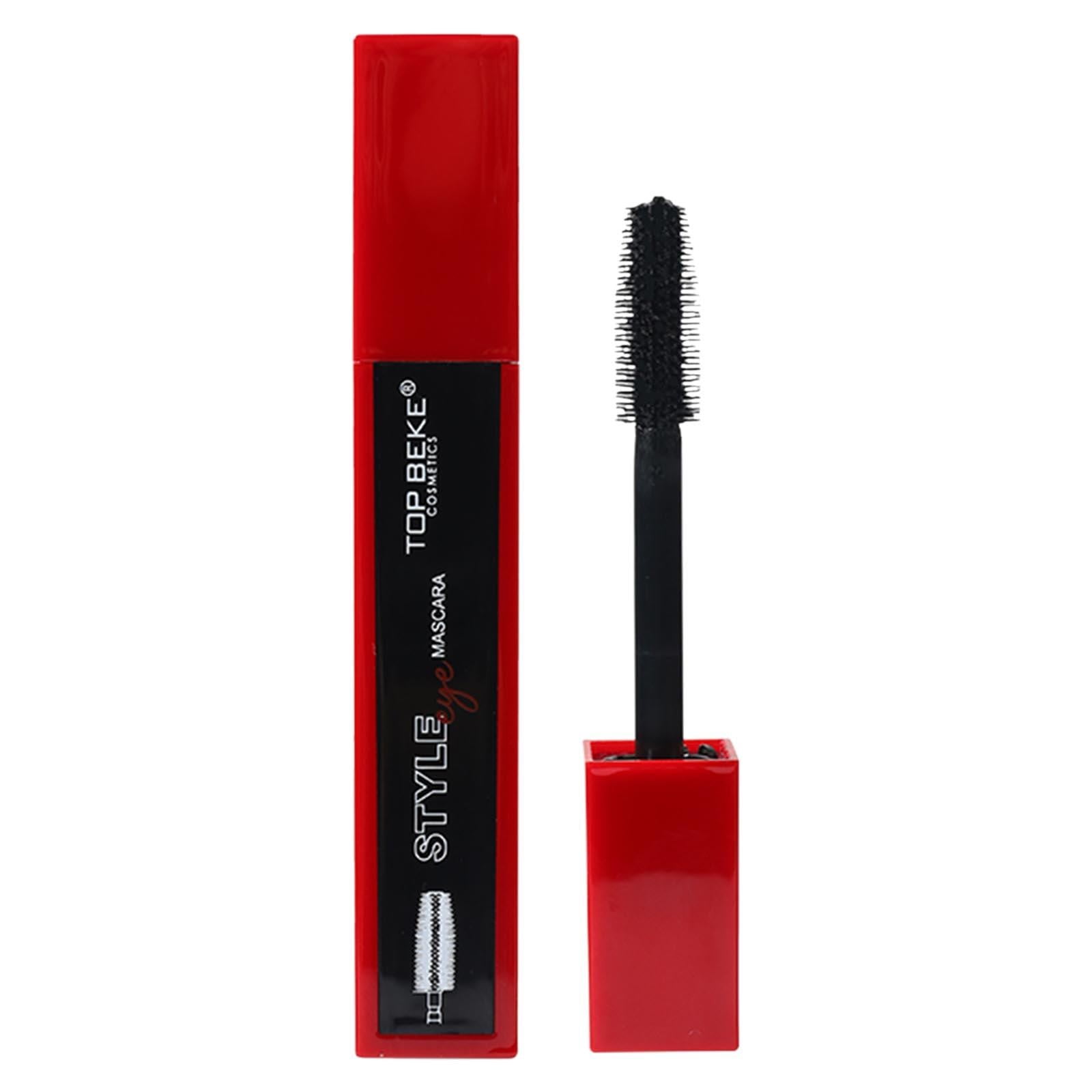 HSMQHJWE Telescopic Mascara Mini Silk Fiber Mascara Lengthening And  Thickening Long Lasting Waterproof All Day Delicate And Full Long Thick  Lashes Baby Lashes 