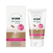 HSMQHJWE Vegan Skin Care Tanning Creams Sunless Tanning Milk Smear Ready Made Bodybuilding Tanning Creams Moisturizing Hydrating Natural Wheat Complexion 30ml 1.06fl Oz Adult for Men