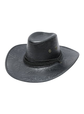Women Men Western Cowboy Hat Retro Feather Fedora Hat for Hiking Rave Party  Travel Costume Accessories 