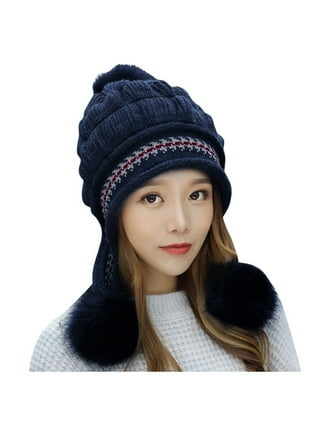 Solid Plush Women Hats Cap Cap Peaked Stitching Outdoor Crochet Knit Hats  Bills Trapper Hat at  Women's Clothing store