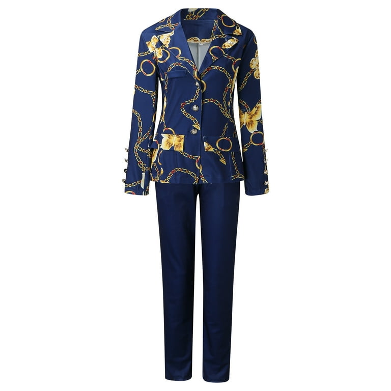 QAUNBU Pant Suits for Woman Weight Thin Jacket Slim Coat and Trousers Long  Sleeve Office Business Coats Jacket Women Suit : : Clothing, Shoes