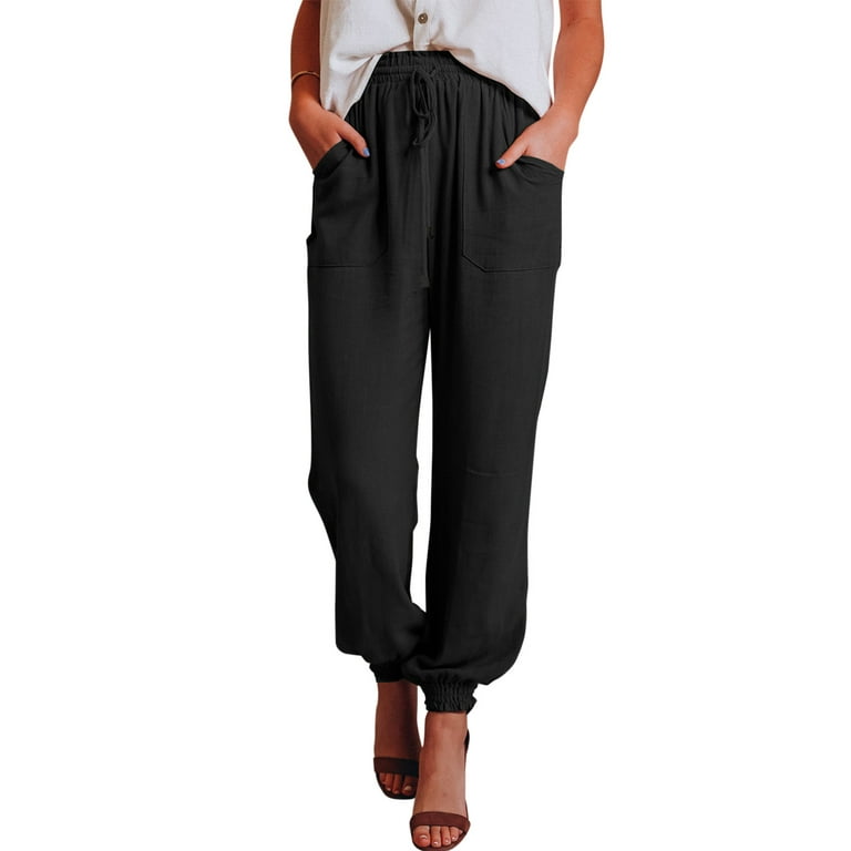 HSMQHJWE Women'S Black Slacks Petite Dress Pants For Women