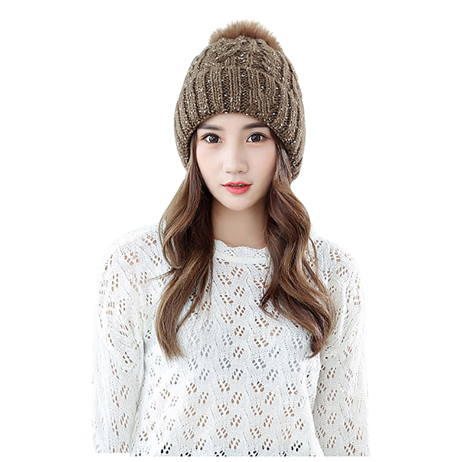 HSMQHJWE Knitted Hat All Weather Hut Women Summer Sun Hat Outdoor