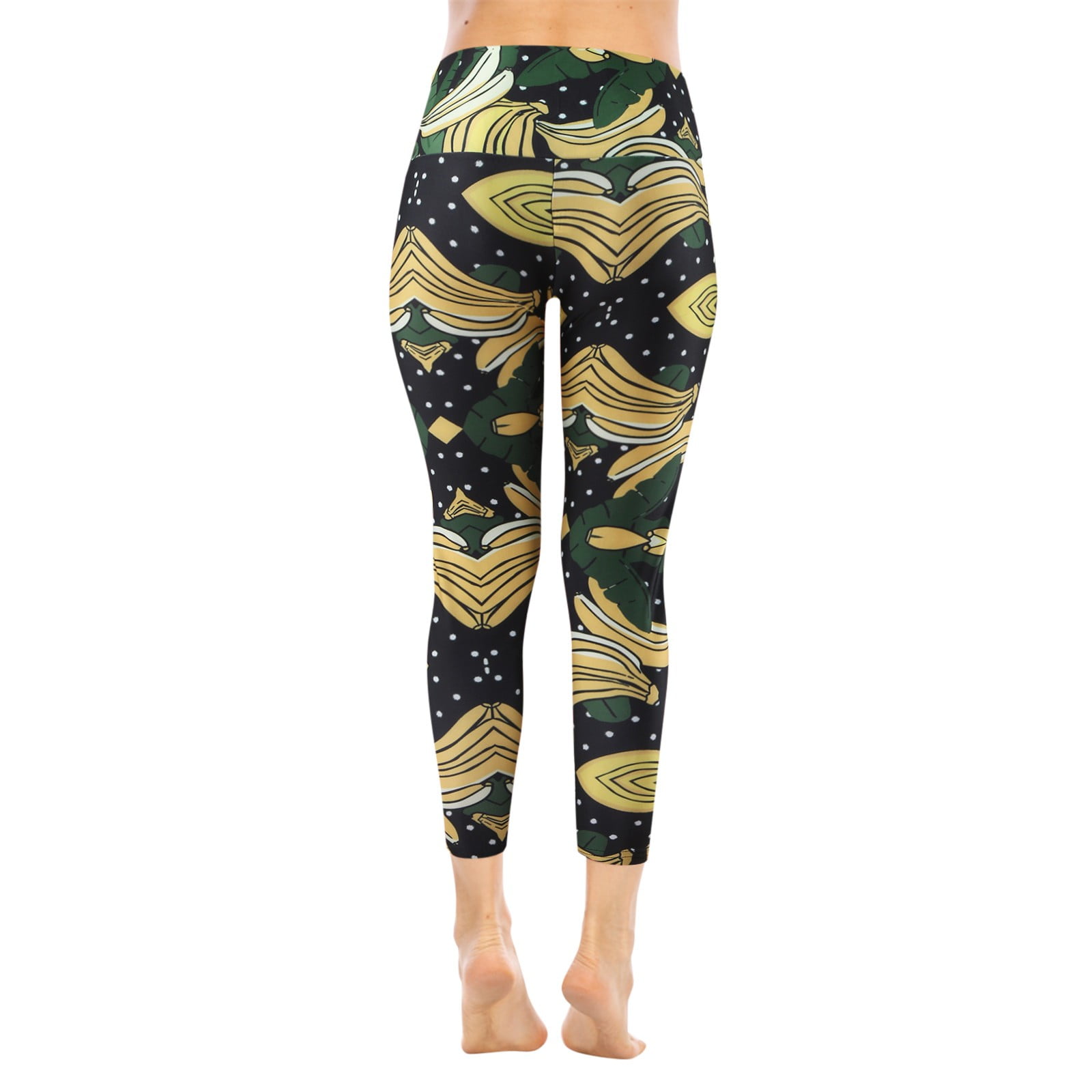 HSMQHJWE Yoga Flare Pants for Women Tall Women's Casual Running Tights  Floral Print Slim High Waist Stretch Fitness Pants Yoga Leggings Ice Silk  Fitness Running Stretch Yoga Pant 