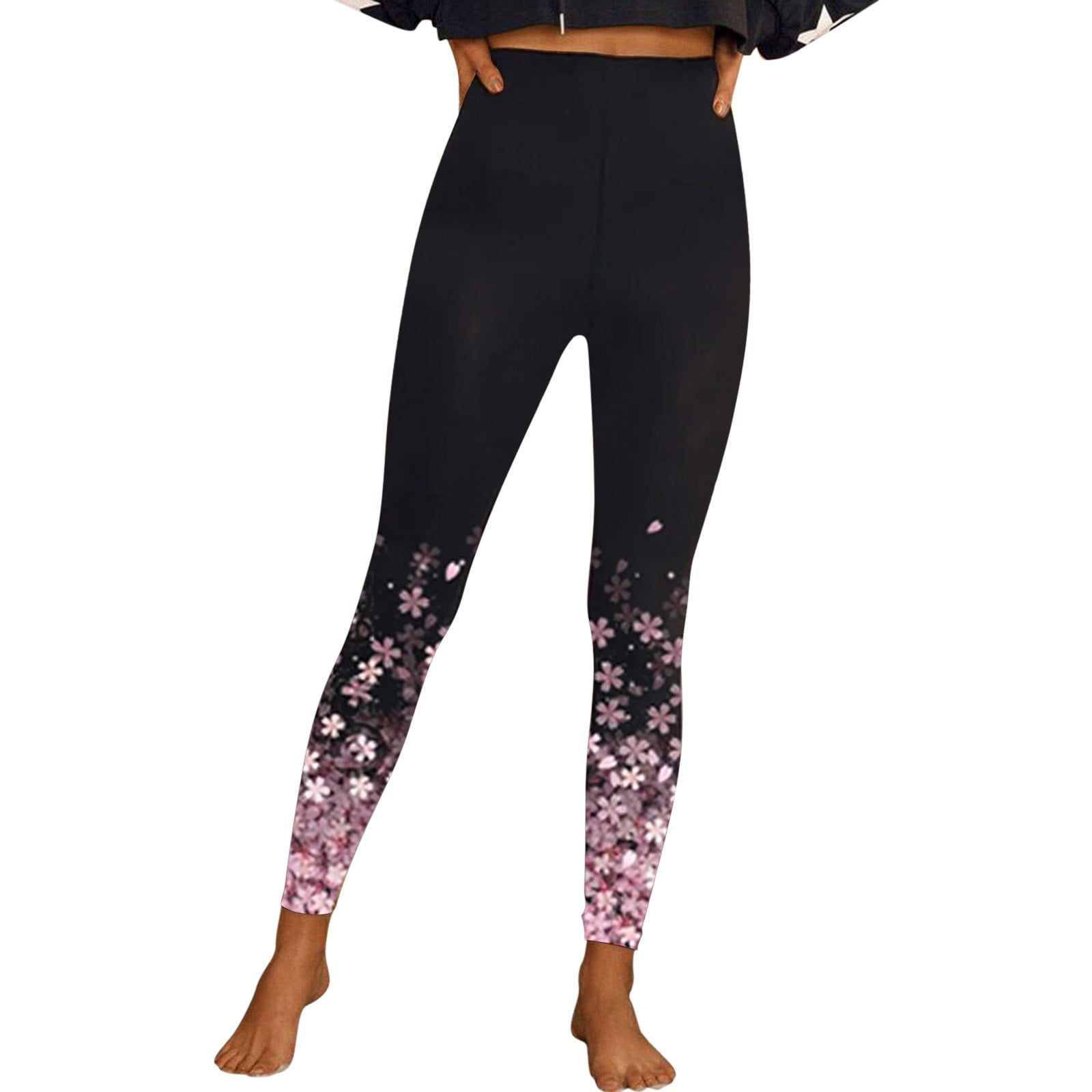 HSMQHJWE Yoga Pants Set Women High Waist Sports Leggings Long Sports Print Trousers Tights Yoga Pants Stretch Training Trousers Seamless Yoga Pants for Women