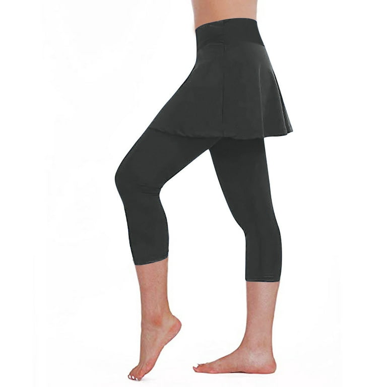 HSMQHJWE Yoga Pants for Women Women's Casual Skirt Leggings Tennis