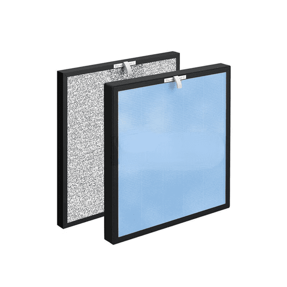 HSP001 Replacement Filter Compatible with HATHASPACE HSP001 Smart Air Purifiers, 2 Stages Filtration with H13 True HEPA and Activated Carbon Pre-Filter, 1 Pack