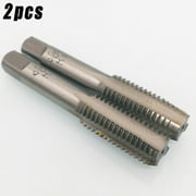 HSS 14mm x 2 Metric Taper Thread Tap with Right Hand Thread for M14 x 2mm Pitch 78mm Length 2 Pieces for Industrial Use