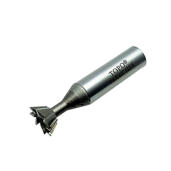 HSS 16mm x 60 Degree Dovetail Cutter Milling End Mill High Speed Steel$$Tools
