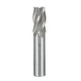 thumbnail image 1 of HSS-AL 4 Flute Straight End Mill Cutter CNC Router Bit, 18 x 16 x 32mm, 1 of 5