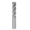 thumbnail image 1 of HSS-AL 4 Flute Straight End Mill Cutter CNC Router Bit, 20 x 20 x 75mm, 1 of 4