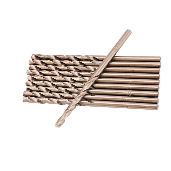 HSS-CO drill M35 Cobalt Drill Bit Set for Drilling on Stainless Steel with High Hardness and 135 Degree Split Point Tip, Ideal for Stainless Steel, Cast Iron, Sheet Metal, Steel Plate
