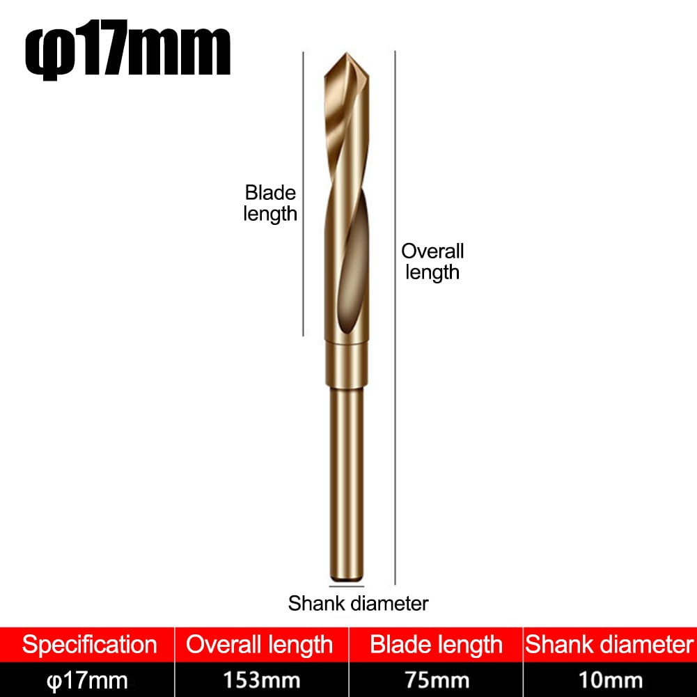 HSS Cobalt Drill Bit 1422mm Reduced Shank Drill Bit for Metal