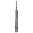 thumbnail image 1 of HSS Silver Drill Bit, Metal Drill With 6.35mm Hex Shank, Tap Drill Bit Through-Hole Inner Chip Removal 15mm M3, 1 of 6