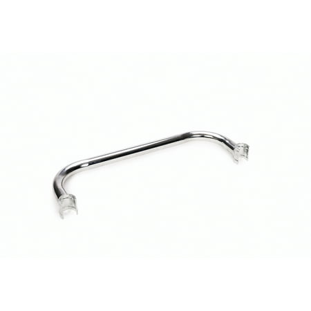 HSS Steel 18" U Handle Fits 1" Pole Diameter Chrome 1-Pack, Hardware