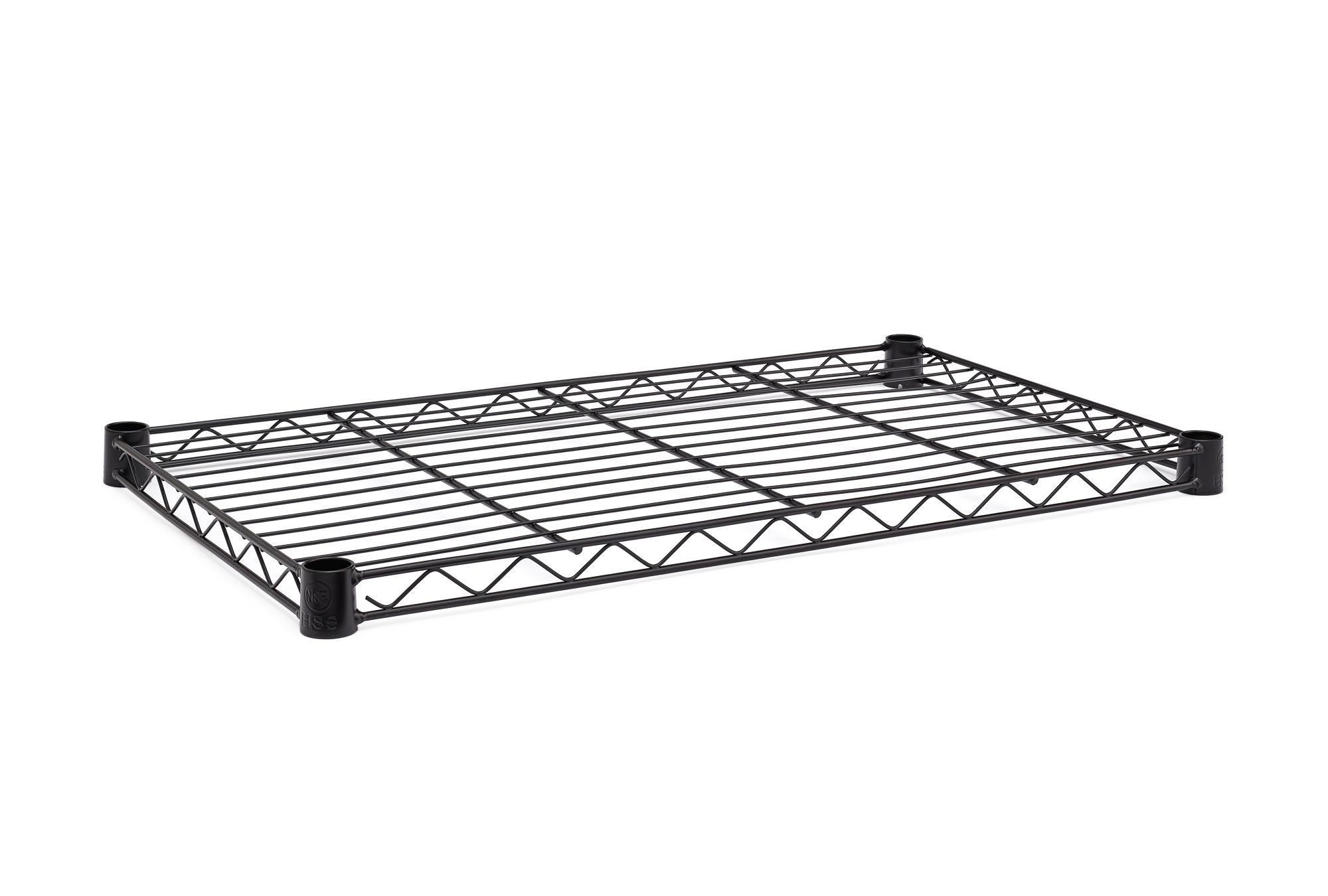 HSS Steel Extra Wire Shelf 13.4"x23.2", Fits 3/4" Pole Diameter, Black, Shelf Capacity 250 lbs - image 1 of 3