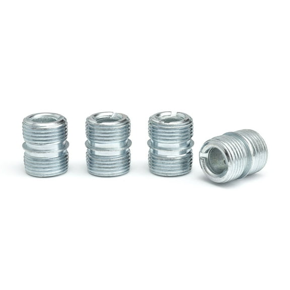 HSS Steel Pole Connector Fits 3/4" Pole Diameter 1.0mm Thickenss Silver 4-Pack, Hardware
