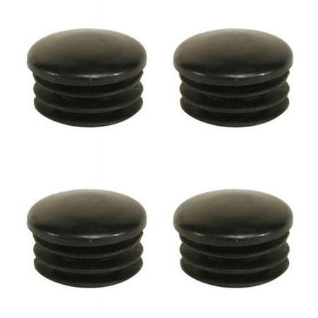 HSS Wire Shelf Plastic Pole Cap Fits 7/8” Pole Diameter, 4-Pack, Hardware