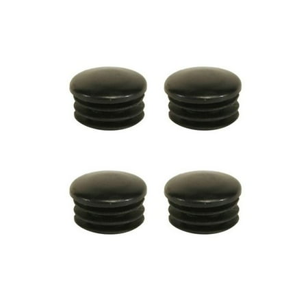 HSS Wire Shelf Plastic Top Pole Cap Fits 3/4” Pole Diameter 4-Pack, Hardware