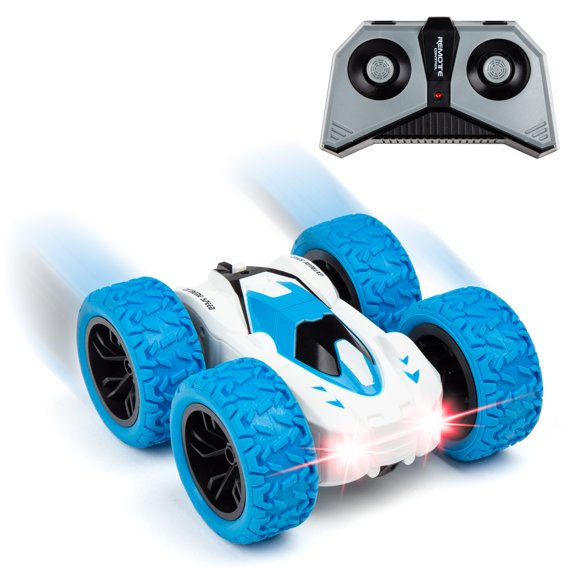 HST RC Blue Extreme Stunt Remote Contorl Race Car ages 6 and up Rechargeable Battery
