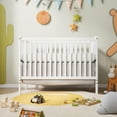 HSUNNS 4in1 Convertible Crib, Baby Crib with Slats, Certified Baby