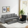 "HSUNNS 54"" Modern Loveseat Sofa, Velvet Upholstered with Rolled