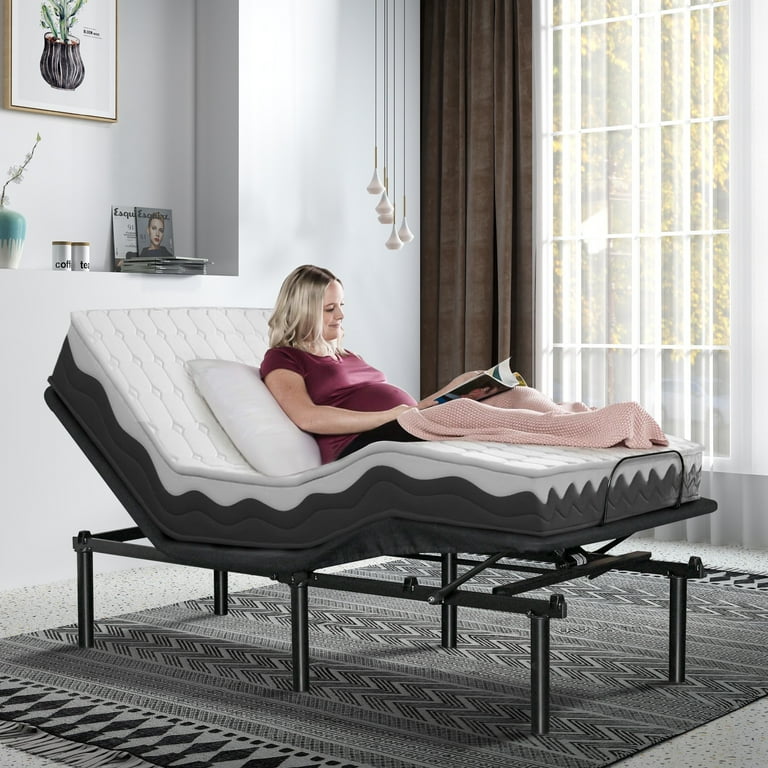 HSUNNS Twin XL Electric Adjustable Bed Frame with Wireless HSUNNS Twin XL Electric Adjustable Bed Frame with Wireless
