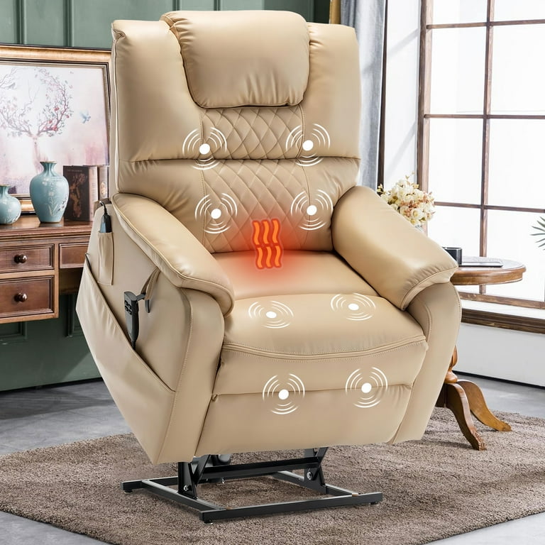 いま人気のアイテム HSUNNS Wide Power Lift Recliner, Dual Motor, Heat & Massage 絵画