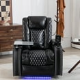HSUNNS Zero Gravity Recliners, Recliner Chair with Storage Armrest and