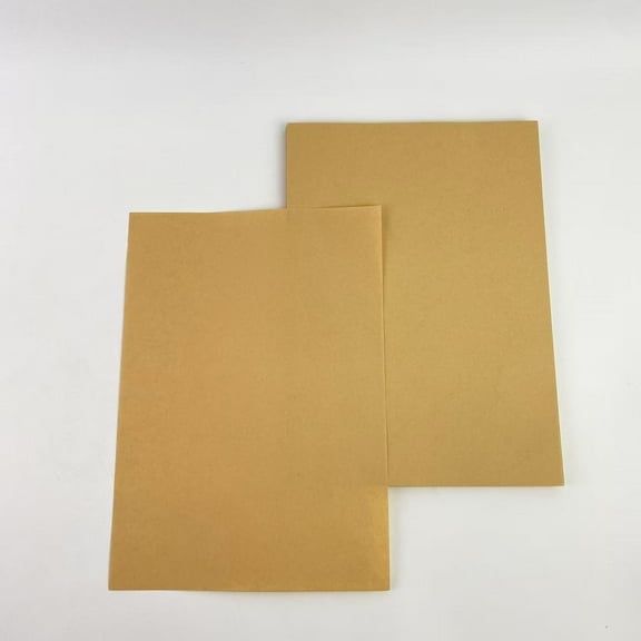 HSXTL Typewriter paper,200 Pack Brown Craft Paper for Typewrite, DIY Projects, Classroom, Letter Size Kraft Paper Material Sheets, 130gsm (8.5 x 11 In)