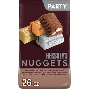 Hershey's Nuggets Assorted Chocolate Candy, Party Pack, 26 oz