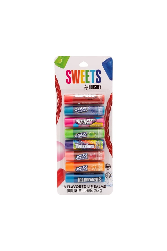 Hershey Sweets Lip Balm, 8 Pack, Multiple Flavors