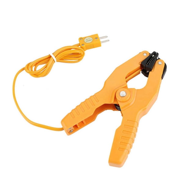 HT-05 K Type Thermocouple Sensor Temperature Lead Pipe Clamp 1-3/8Inch -40-200 HT-05,1 * Thermocouple Clamp,Yellow