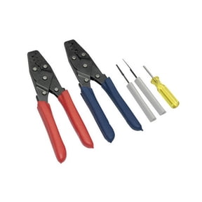 Haltech Dual Crimper Set with 3 Pin Removal Tools