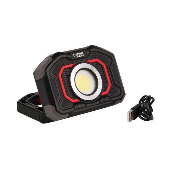 Hyper Tough 1000 Lumen Rechargeable LED Work Light with Magnetic Base for Automotive and Garage