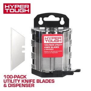 Hyper Tough 100 Cuchillas para Cúter con Dispensador