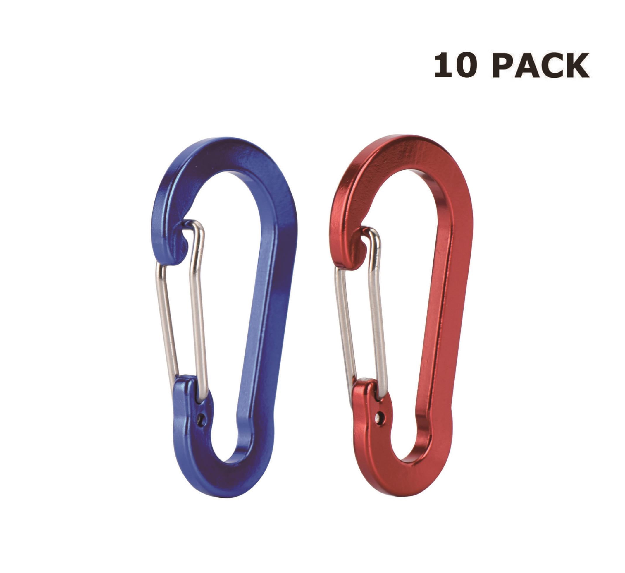 Hyper Tough Latch Spring Links, Aluminum, 10 Pack