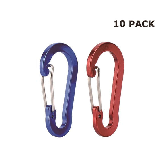 Hyper Tough Latch Spring Links, Aluminum, 10 Pack