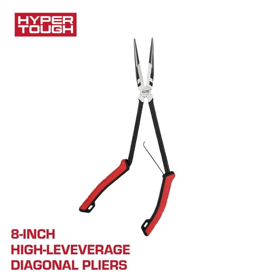 Hyper Tough 11-inch Pistol Grip Pliers with Dual Material Comfort Grips