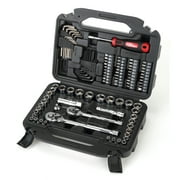 Hyper Tough 110-Piece Drive Mechanic Socket Set, SAE & Metric