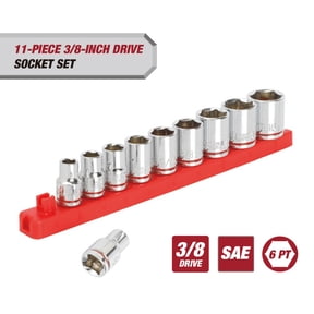 Hyper Tough 11-Piece 3/8-inch Drive Socket Set (SAE)