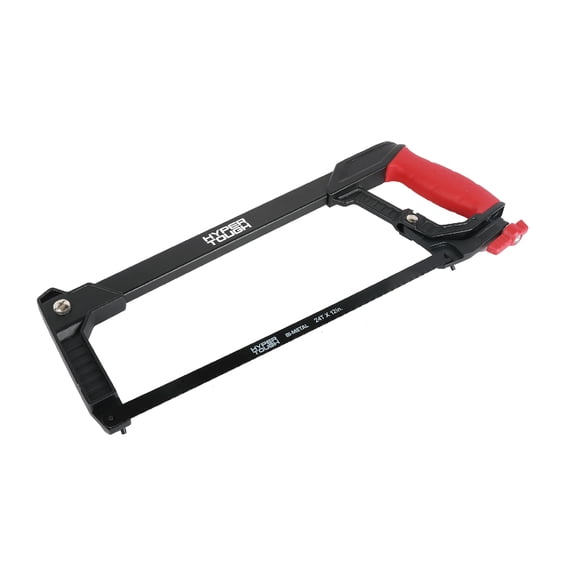 Hyper Tough 13-Inch High-Tension Hacksaw with Onboard Blade Storage