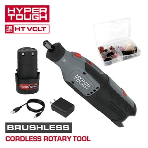 Herramienta rotativa Hyper Tough de 12V con batería de 2.0Ah