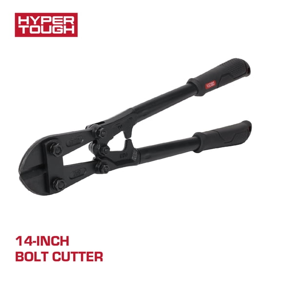 Hyper Tough 14-inch Heavy Duty Bolt Cutter with Comfort Grip Handles