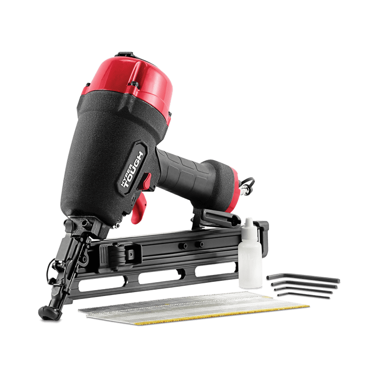 ニック FH MS Hyper Tough 15 Gauge Pneumatic Angled Finish Nailer, DA1564V