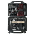 thumbnail interactive-video image 1 of Hyper Tough 160 Piece Home Tool Set with Molded Case, 1 of 10