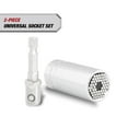 thumbnail image 1 of Hyper Tough Universal Socket with Power Drill Adaptor, Fits 1/4-3/4 inch, 1 of 13