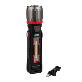 Hyper Tough 2000 Lumen Rechargeable LED Work Light with Magnetic Handle