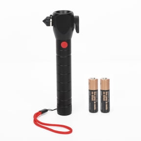 Hyper Tough 3-in-1 LED Flashlight with Seat Belt Cutter and Window Breaker Multi-Tool